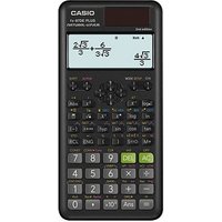 CASIO FX-87DE Plus-2 Wissenschaftlicher Taschenrechner schwarz von Casio