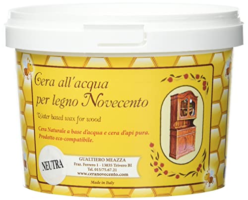 Cera Novecento Y898 Wasserwachs für Holz, neutral, 500 ml von Cera Novecento