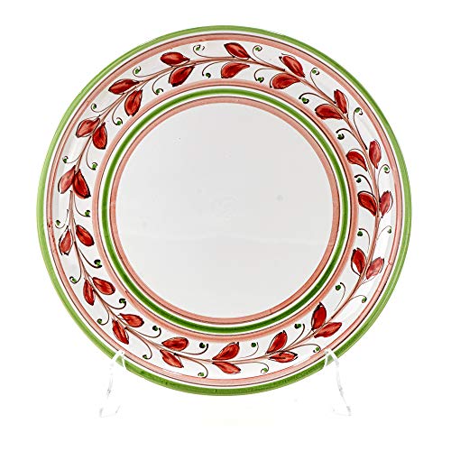 Ceramiche Azzaro & Romano Caltagirone - Pizzateller Ø 30 cm aus Keramik von Caltagirone, perfekt für eine authentische und leckere Pizza von Ceramiche Azzaro & Romano Caltagirone