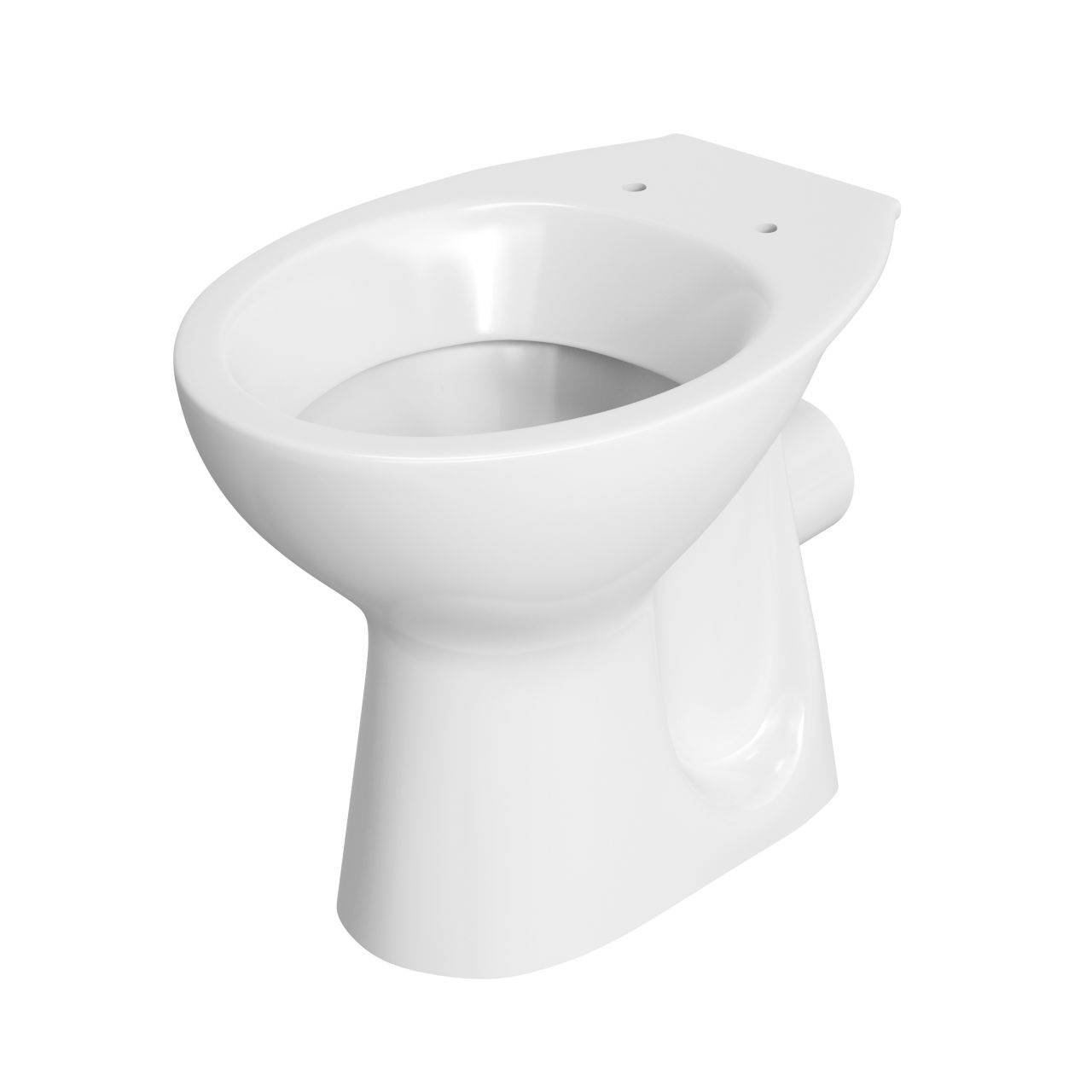 Cersanit Stand-Tiefspül-WC Abgang waagerecht weiß von Cersanit