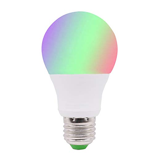 E27 Chaozan® RGB LED Lampe, 3W dimmbar Birne mit Fernbedienung, RGB + Warmweiß 2700 Kelvin Farbwechsel LED Leuchtmittel (1 Pack) von Chao Zan