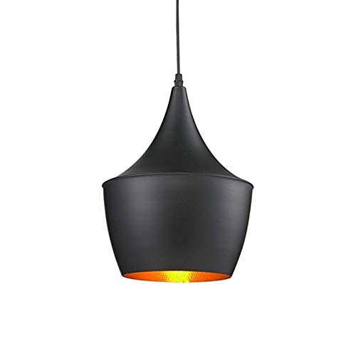 Hochwertiger Lampenschirm Moderne Industrie Beleuchtung Metall Schatten Loft Pendelleuchte Retro Loft Coffee Bar Küchenhänge Pendelleuchte E27 Max. 60W von Chao Zan