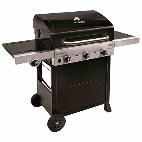 Char-Broil Performance 330B - 3 Brenner Gasgrill mit Seitenbrenner, Schwarz von Char-Broil