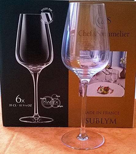 Chef & Sommelier Weingläser Sublym 35cl geeicht 0,2 23cm hoch (6) von Chef & Sommelier