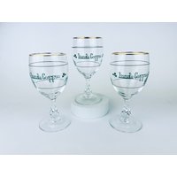 Vintage Irish Coffee Goldrand Tassen - Set Aus Drei | 3 Glas Made in France von ChenuzAtelier