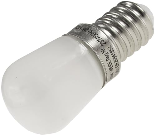 ChiliTec LED Kühlschranklampe E14 2W Ersatz für 15W Halogenlampe | 190 lm | 23 x 51 mm Klein | Passend für Nähmaschine Dunstabzugshaube Warmweiß von ChiliTec