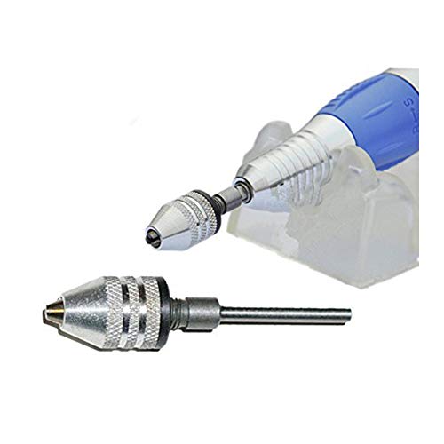 Chiloskit Universal 0,3 ~ 3,4 mm Bohrfutter-Adapter, 2,35 mm Verbindungswelle für Dremel Elektroschleifer Drehwerkzeug von Chiloskit