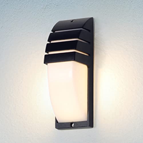 Chrasy Moderne LED Wandleuchte Innen 9W Weiß Gipsleuchte Moderne Wandleuchte LED Aluminium Leuchtet LED Up und Down Wandlicht Spotlicht Warmweiß für Badezimmer, Wohnzimmer, Schlafzimmer, Flur von Chrasy