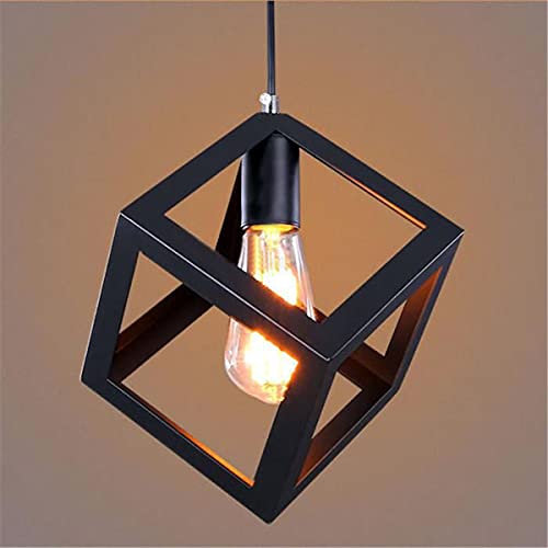 Chrasy Kreative LED Hängeleuchte Pendelleuchte Retro Edison Hänge Deckenbeleuchtung für Esstisch Schlafzimmer Wohnzimmer Küchen 1X E27 Max. 60W von Chrasy