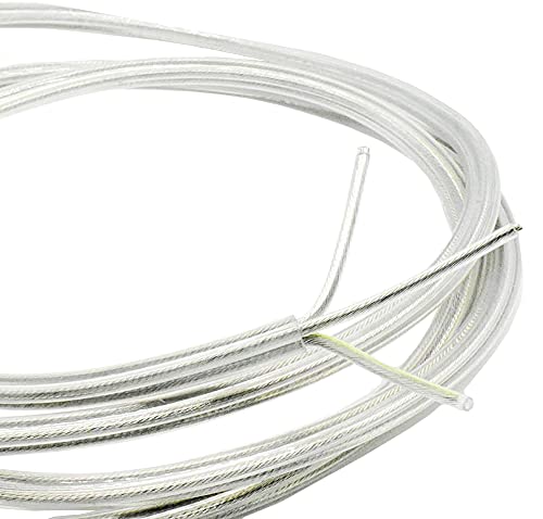 3m Kabel Transparent 3 x 0,75mm² isolierte Leitung 3G PVC Leuchtenkabel Lampenkabel Strom-Kabel parallel von Christoph Palme Leuchten