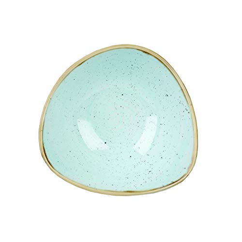 Churchill Stonecast -Triangle Bowl Schüssel- 26cl, Farbe wählbar (Duck Egg Blue) von Churchill