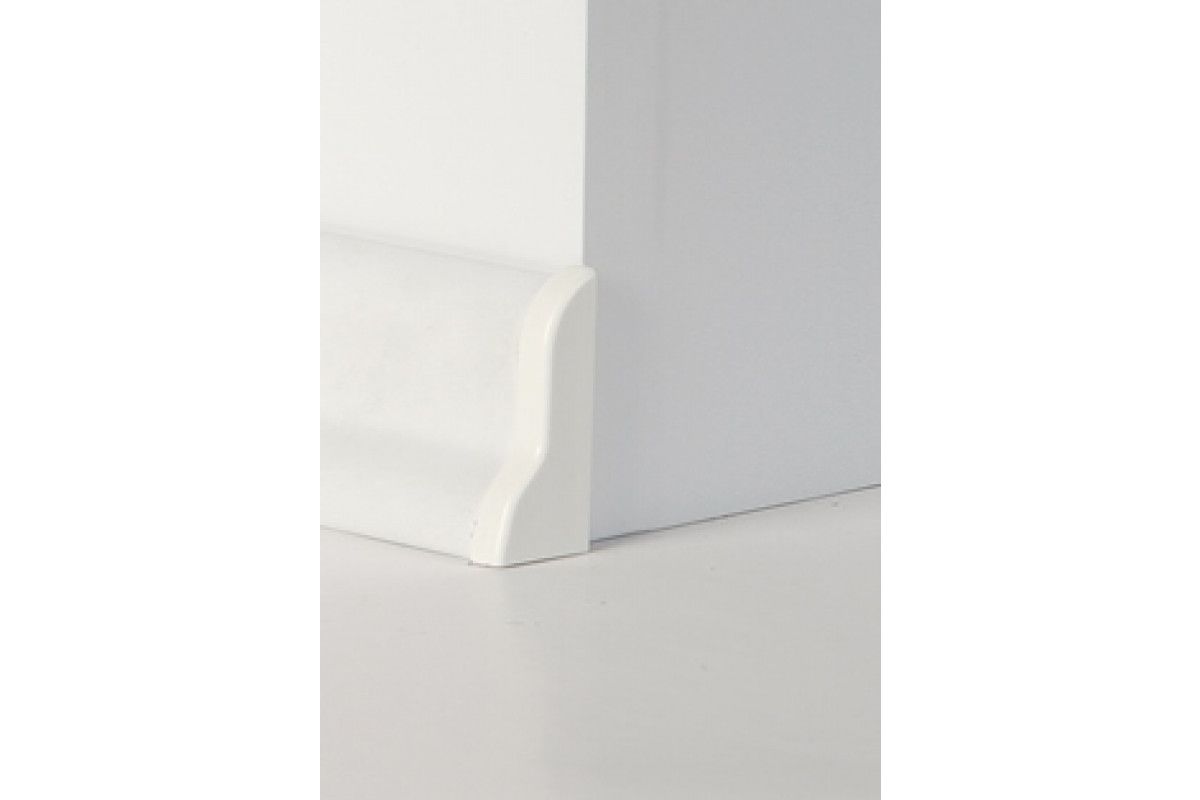 Classen Endkappe für FUXX-Laminatleiste foliert 40 x 20 mm weiß-uni von Classen