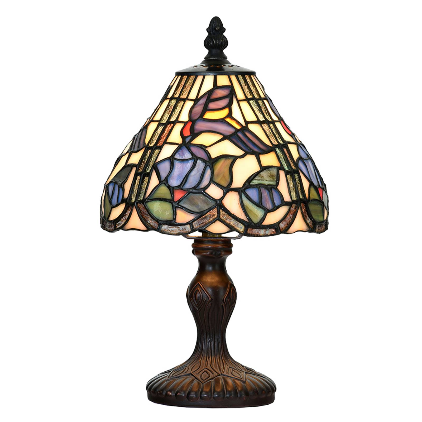 Tischlampe 5LL-6181 im Tiffany-Stil, Ø 18cm von Clayre&Eef
