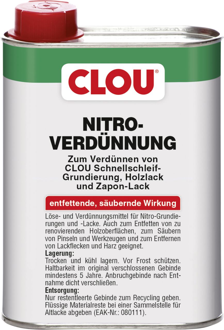 Clou Nitro Verdünnung V2 250 ml von Clou