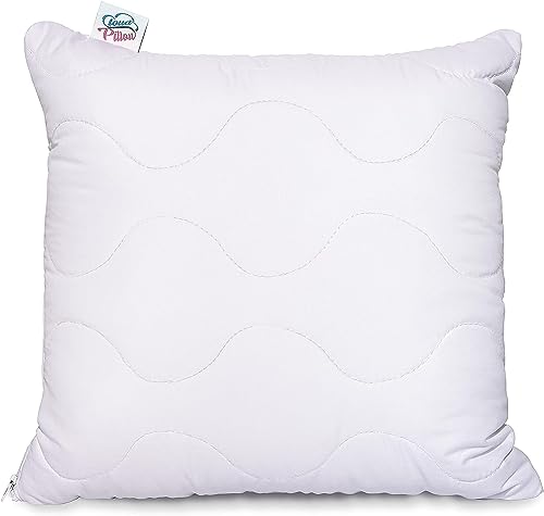 Cloud Pillow Allergiker Kissen 80x80 cm - Hart Kopfkissen 80x80 - Pillows for Sleeping von Cloud Pillow
