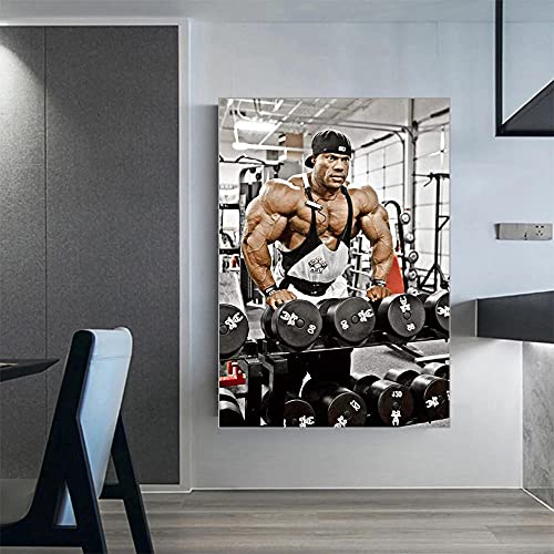 Phil Heath Poster Verschiedene Größen Bodybuilding Poster Sport Home Gym Deko Motivierende Wand Bilder Inspirierende Muskeltraining Kunstdrucke Fitness Bild J05155 von CloudShang