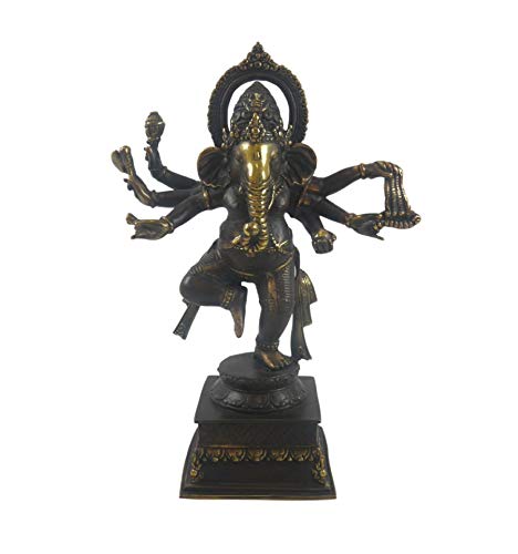 Coco Papaya Statue Ganesha, Bronze, 30 cm von Coco Papaya