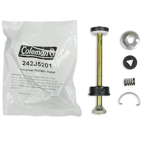 Coleman Universal Plunger Metal Part #: 242J5201 ; 4 Inch Long Plunger Pump Repair Kit ; Compatible Stoves & Lanterns von Coleman
