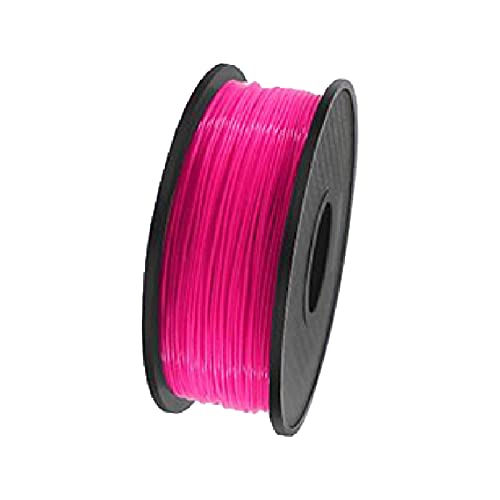 Colorful 10M 3D Stift Filament Nachfüllpackung, PLA, insgesamt 1,75 mm, 3D Druck Filament, 3D Printing Pen Consumables für normalerweise 3D-Stifte (Hot Pink) von Colorful Home Tool