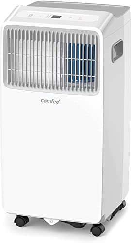 Comfee Mobiles Klimagerät MPPHA-07CRN7, 7000 BTU 2,0kW, Kühlen&Ventilieren&Entfeuchten, Raumgröße bis 68m³(25㎡), Mobile Klimaanlage mit Abluftschlauch von Comfee