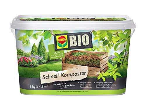COMPO BIO Schnell-Komposter, Kompostbeschleuniger, 3 kg, 4,5 m² von Compo
