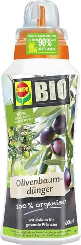 COMPO BIO Olivenbaumdünger – Olivenbäume düngen mit 100% natürlichen Inhaltsstoffen – Spezial-Flüssigdünger – 500 ml von Compo