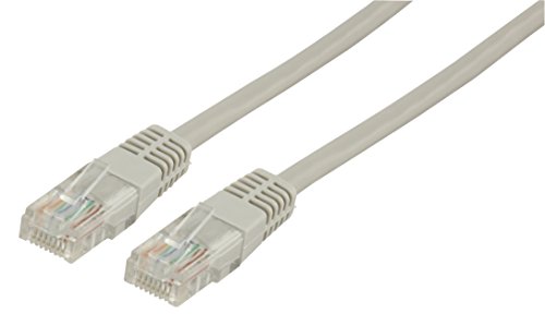 Connectland 0112118 20 m, CAT5E RJ45 FTP rechtwinklig abgeschirmt 8P8C Männliches Verbindungskabel von Connectland