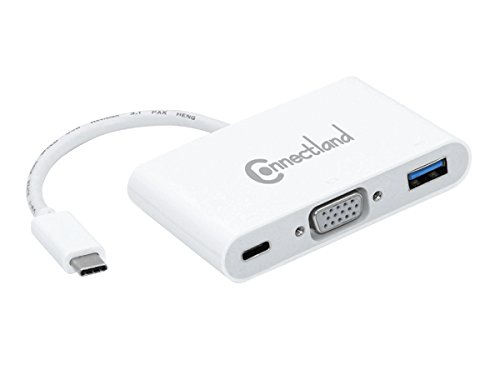 Connectland ad-USB-c-to-vga-a-c-Box Adapter USB Type-c von Connectland