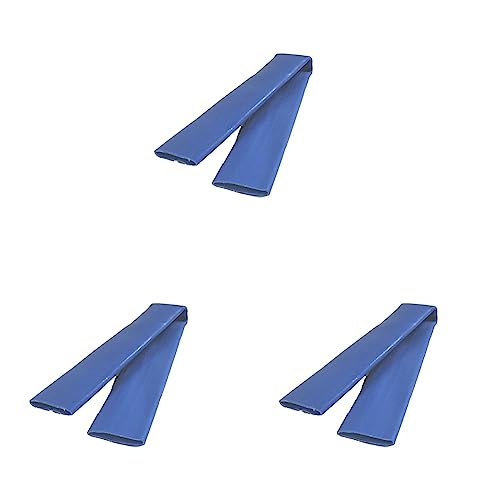 Connex Gurt- und Kantenschutz 500 mm - blau - Geeignet für Gurtbreiten bis 35 mm - Aus strapazierfähigem PVC/Gurtbandschoner/Spanngurtsschoner / DY270633 (Packung mit 3) von Connex
