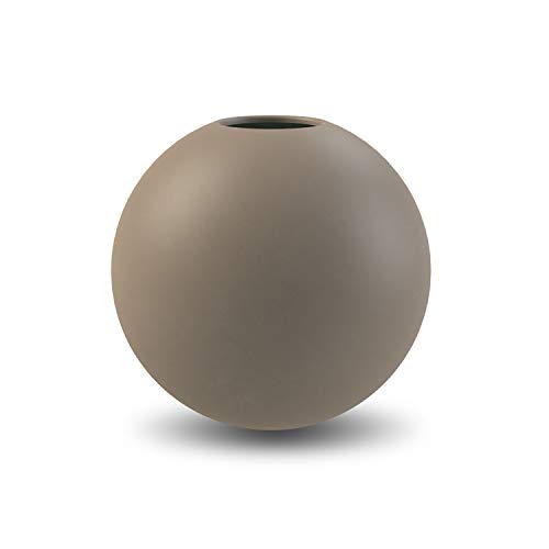 Cooee Design Ball Vase, Keramik, Mud, 10 cm von Cooee Design