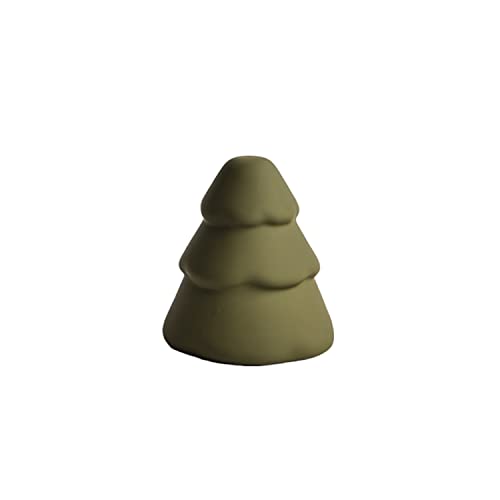 Cooee Design Snowy 10cm Olive, Keramik, Weihnachtsbaum, Tanne, Weihnachtsdekoration von Cooee Design