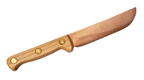 Kupfernes Küchenmesser Unico ❀ Kupfermesser mit Griff aus Buchenholz ❀ mit viel Liebe handgeschmiedet von Copper Garden