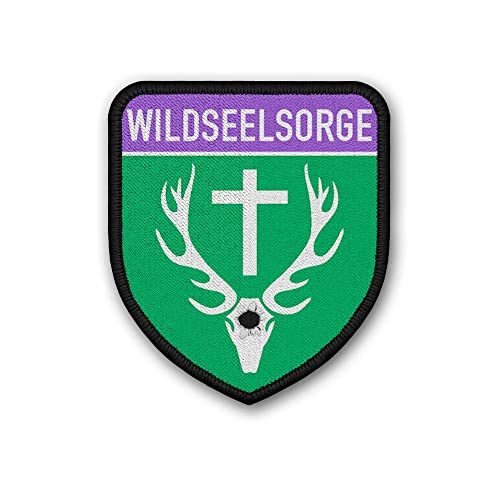 Copytec Patch Wildseelsorge Jäger Wild Jagdschutz Seelsorge Tier Notfall Fun #39007 von Copytec