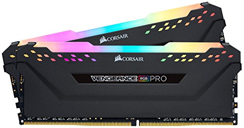 Corsair Vengeance RGB PRO 16GB (2x8GB) DDR4 3000MHz C15 XMP 2.0 Enthusiast RGB LED-Beleuchtung Speicherkit - schwarz von Corsair