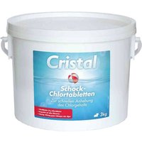 Cristal 1131514 Schockchlortabletten 20 g, 3kg Eimer 1St. von Cristal
