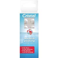 Cristal 287101 Nachfüllpackung Chlor/pH Wassertestgerät Chlor 60St. von Cristal