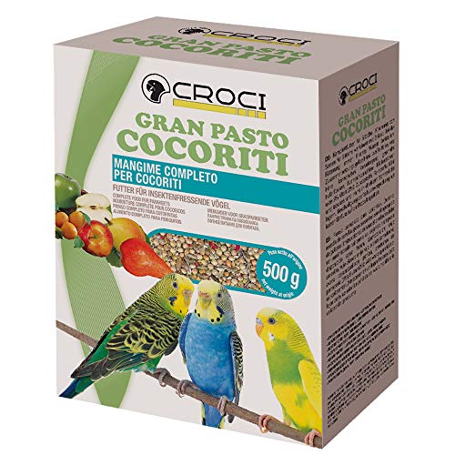 Croci Gran Pasto Wellensittiche R, 5er Pack (5 x 500 ml) von Croci