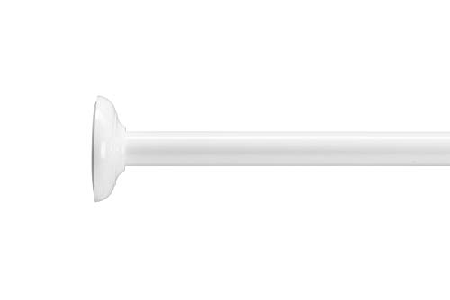 Croydex 4 Way passend für Modular Dusche Stange mit runden Profil, weiß von Croydex