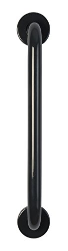 Croydex Edelstahl-Haltegriff verborgene Befestigungen Lampen 45 cm, grau von Croydex
