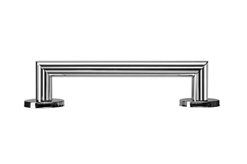 Croydex Moderne Edelstahl Haltegriff mit Unterputzarmaturen, Chrom, 30 cm von Croydex