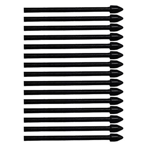 Cuque Touch-Pen-Spitzen, 15 Stück, Einfache Steuerung, Schnelles Schreiben, Einfache Montage, Stylus-Spitzen Zum Zeichnen (Schwarz) von Cuque