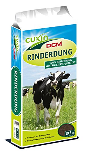 Cuxin Bio Rinderdung granuliert⎜Naturdünger für Obst, Gemüse und alle Gartenpflanzen (10,5 Kg) von Cuxin