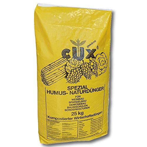 Cuxin Humuskorn gebröselt 25 kg Gartendünger Naturdünger Universaldünger Gemüse von Cuxin