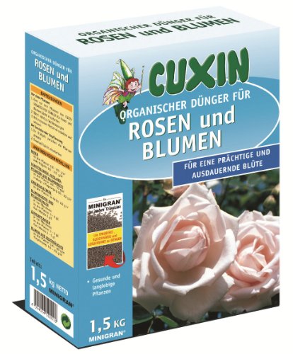 Cuxin Spezialdünger für Rosen und Blumen, 1,5 kg von Cuxin