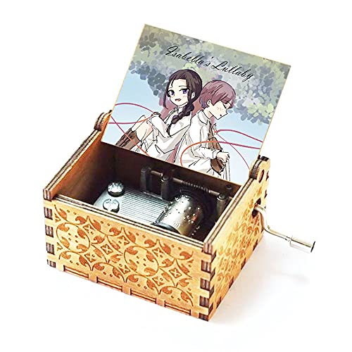 Cuzit Isabella's Lullaby Music Box from Anime The Promised Neverland Musical Box TPN Fans Tiny Hand Crank Musicbox von Cuzit