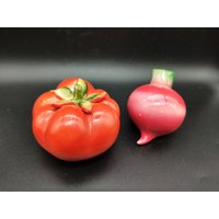 Vintage Holt Howard Tomaten Und Radieschen Salz - Pfefferstreuer von CynSellsVintage