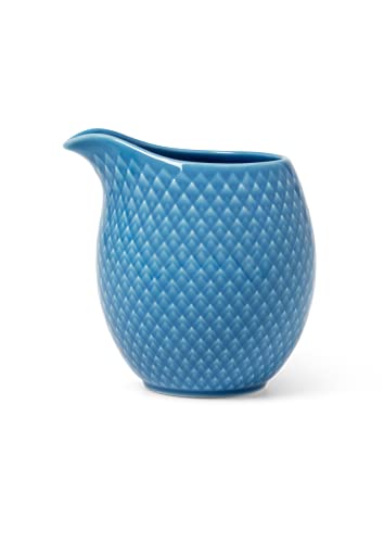 Lyngby Porcelæn Milchkanne 39 cl Rhombe Color Mix & Match aus Porzellan, blau von DANMARK LYNGBY