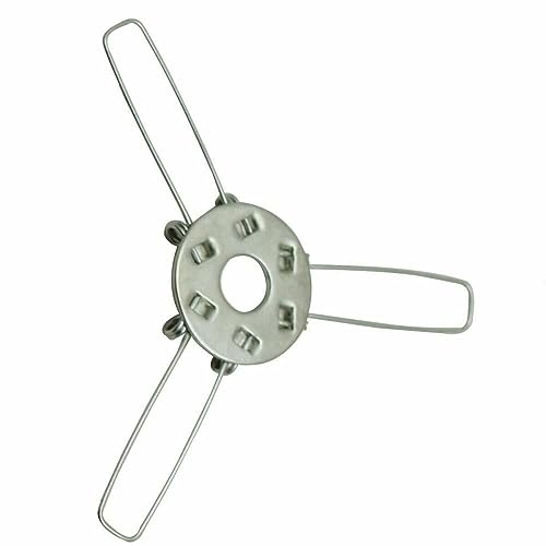 Lampenschirm Federclip für Lampenschirme Lampen-Teil 6 Größen wählbar (3Wings 5cm) von DC Voltage