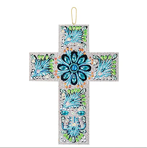 DCIDBEI || Diamond Painting Kreuz Wandbehang || Kristall-Diamant-Stickerei-Handwerk || ||Jesus Religion Wanddekoration Design || 17 cm * 25 cm von DCIDBEI