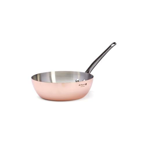 De Buyer 6464.20 Sauteuse, Edelstahl, Silber, 20 cm von DE BUYER